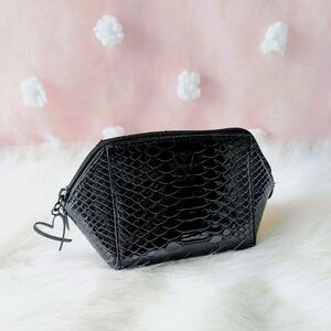 Victoria Secret, Makeup Zipper Pouch Bag, Black, Like New